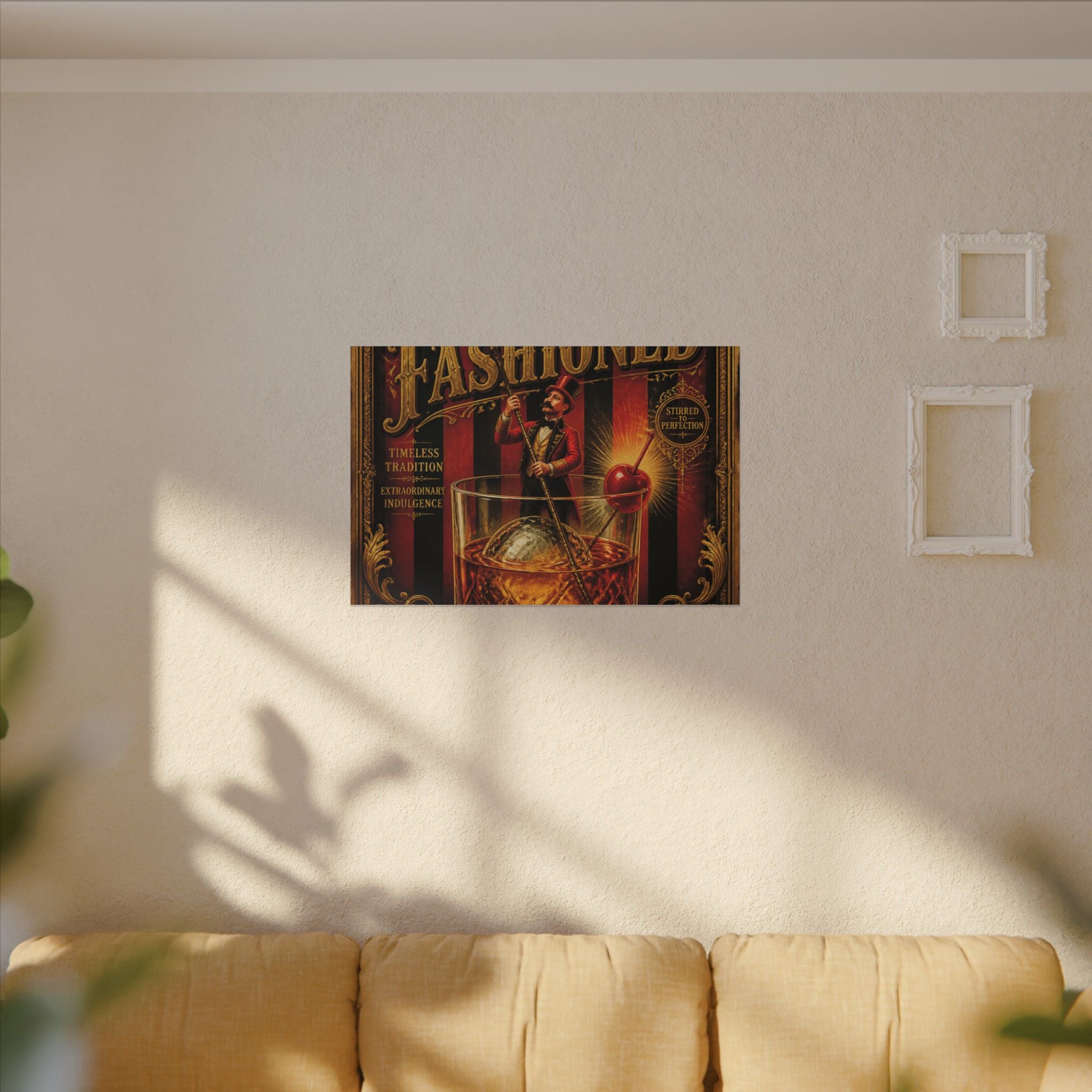 Old Fashioned Ringmaster Wall Art Canvas 16×20 Baroque Home Office Decor Maximalist Print