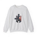 Matching Couple Sweatshirt - Puzzle Pieces Matching Couple Comfort Colors Crew Geometric Art His Hers Love Gift - Design A
