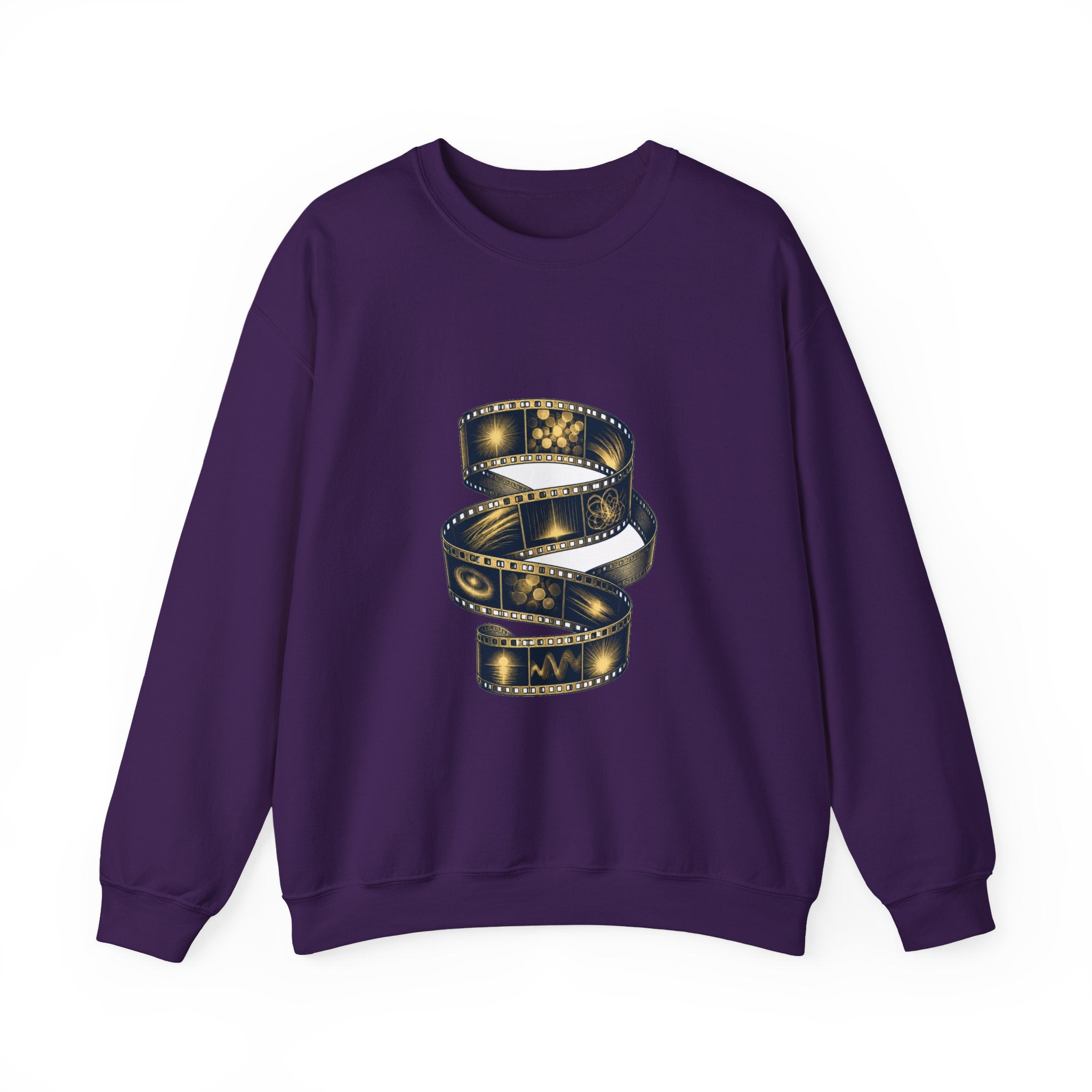 Matching Couple Sweatshirt - Camera & Film Matching Couple Premium Fleece Sweatshirt Vintage Art His Hers Honeymoon Gift - Design B