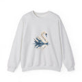 Matching Couple Sweatshirt - Raven & Swan Matching Couple Comfort Colors Crew Geometric Art His Hers Love Gift - Design B