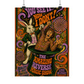 Magic Hat Rabbit Wall Art Poster 18×24 Psychedelic Cafe Decor Maximalist Print