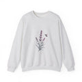 Matching Couple Sweatshirt - Lavender & Thistle Matching Couple Premium Fleece Sweatshirt Hand-Drawn Art His Hers Anniversary Gift - Design A