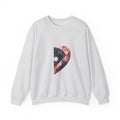 Matching Couple Sweatshirt - Puzzle Pieces Matching Couple Comfort Colors Crew Geometric Art His Hers Love Gift - Design B