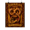 Pretzel Contortionist Wall Art Poster 18×24 Baroque Home Office Decor Maximalist Print
