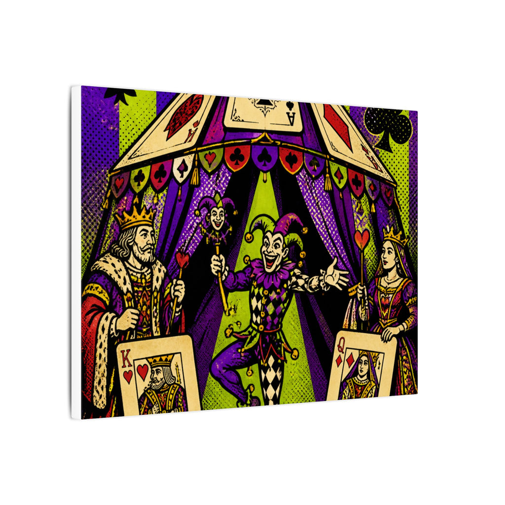 Playing Cards Tent Wall Art Canvas 16×20 Pop Art Living Room Decor Maximalist Print