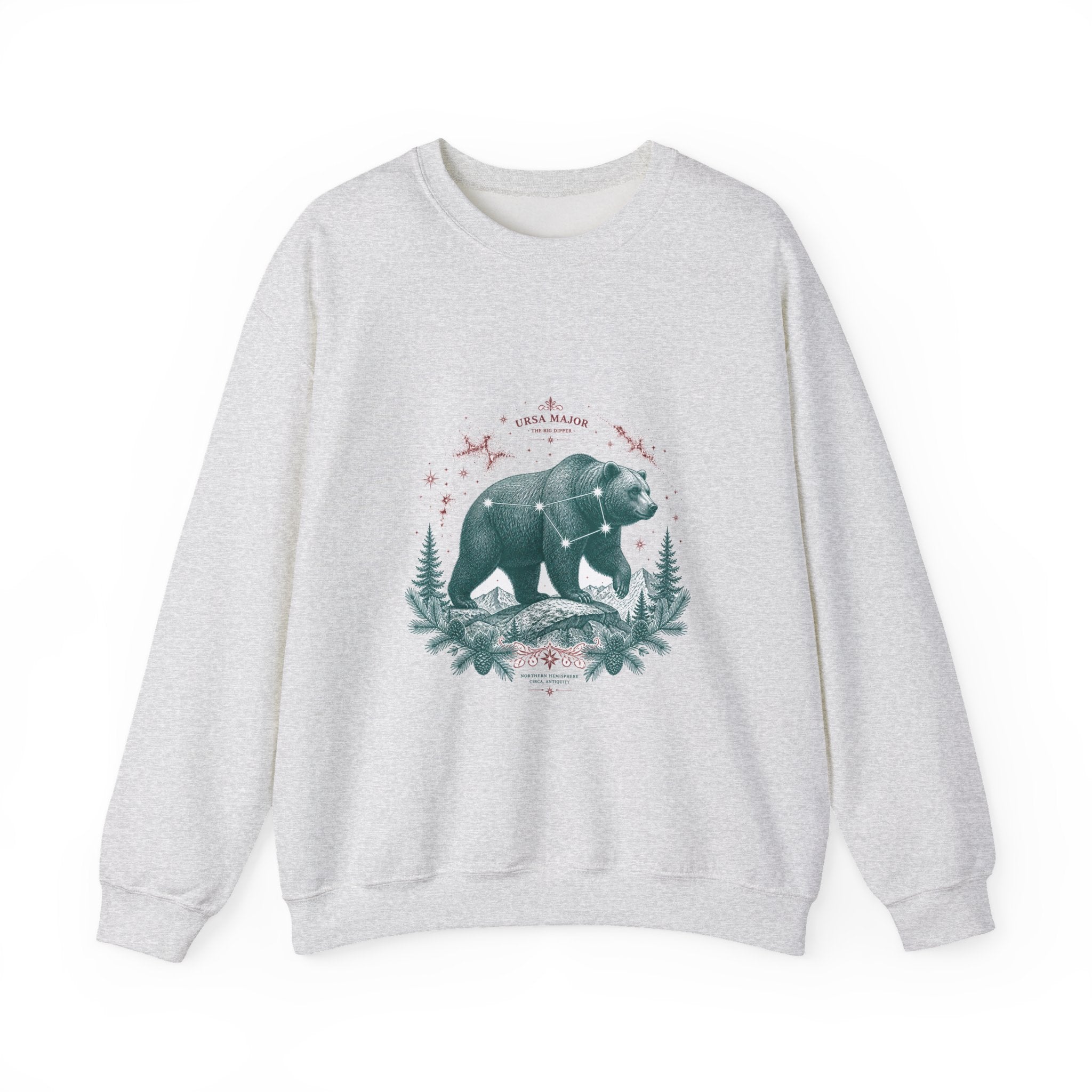 Matching Couple Sweatshirt - Big & Little Dipper Matching Couple Comfort Colors Crew Vintage Art His Hers Honeymoon Gift - Design A