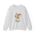 Matching Couple Sweatshirt - Tiger & Crane Matching Couple Premium Fleece Sweatshirt Vintage Art His Hers Honeymoon Gift - Design B