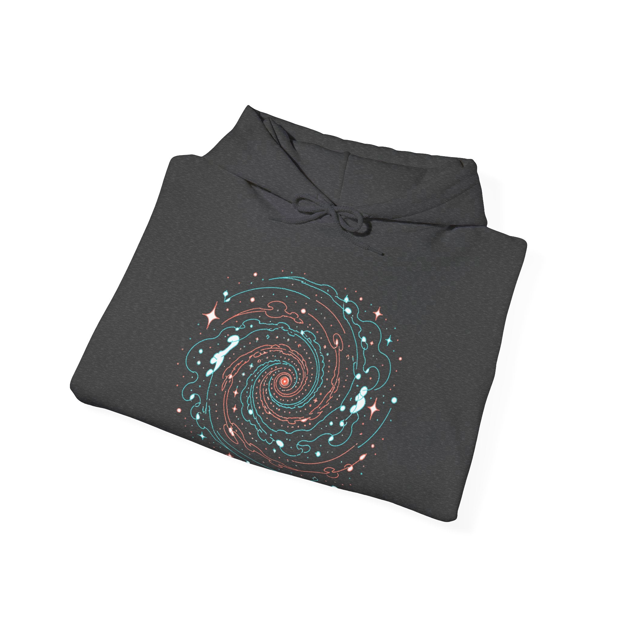 Matching Couple Sweatshirt - Galaxy & Supernova Matching Couple Hooded Sweatshirt Minimalist Art His Hers Valentine Gift - Design A