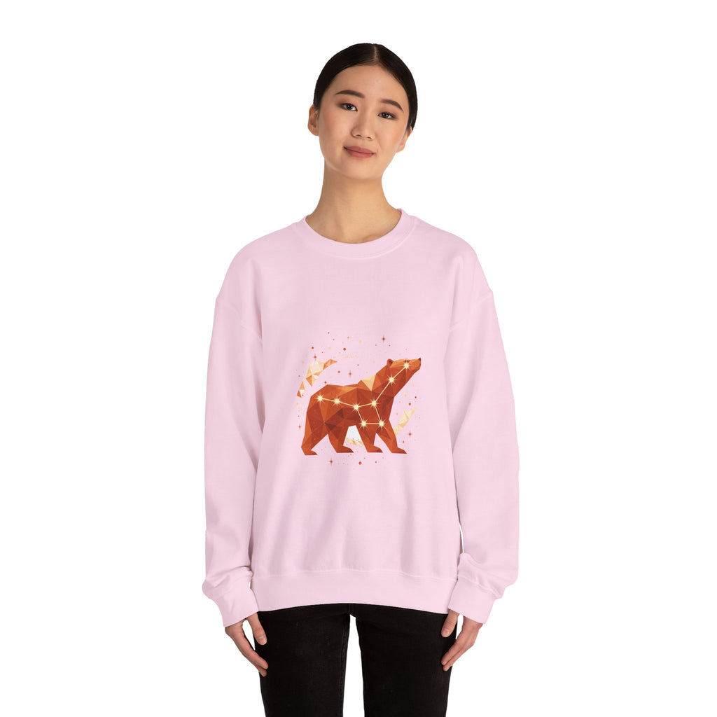 Matching Couple Sweatshirt - Big & Little Dipper Matching Couple Crewneck Sweatshirt Geometric Art His Hers Couple Gift - Design A