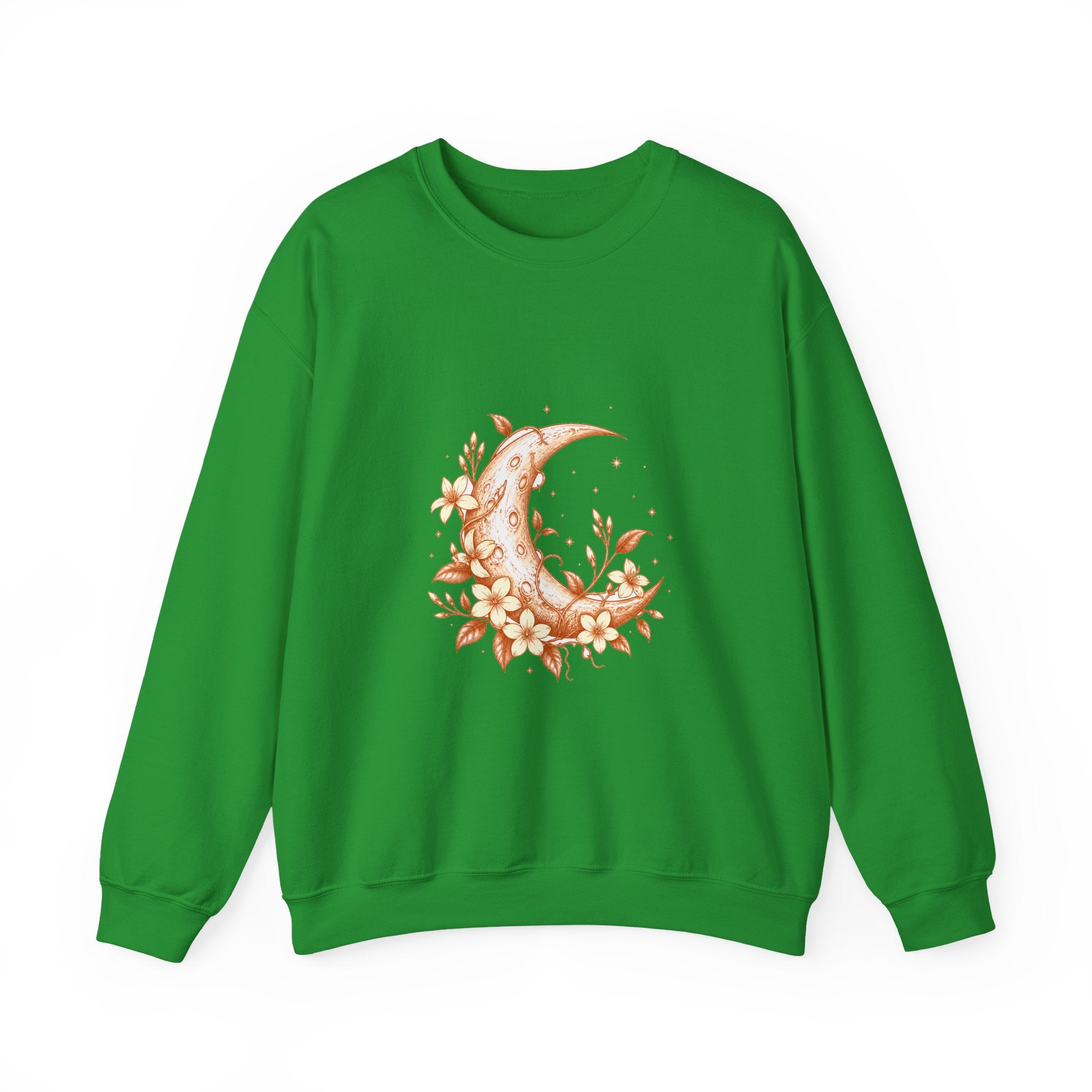 Matching Couple Sweatshirt - Sun & Moon Matching Couple Comfort Colors Crew Hand-Drawn Art His Hers Anniversary Gift - Design A