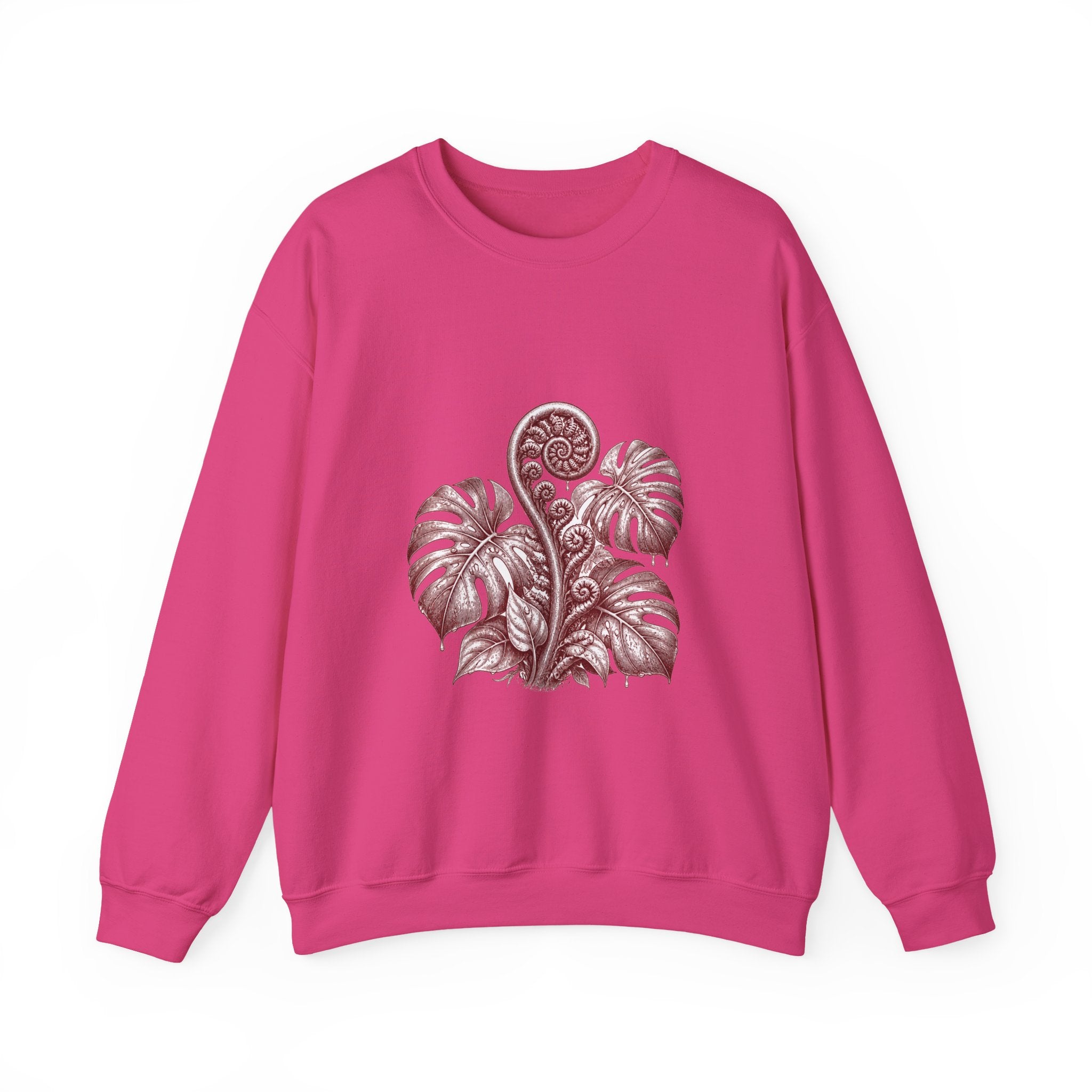 Matching Couple Sweatshirt - Desert & Rainforest Matching Couple Comfort Colors Crew Vintage Art His Hers Honeymoon Gift - Design B