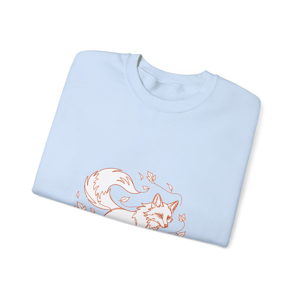 Matching Couple Sweatshirt - Fox & Rabbit Matching Couple Comfort Colors Crew Minimalist Art His Hers Christmas Gift - Design A