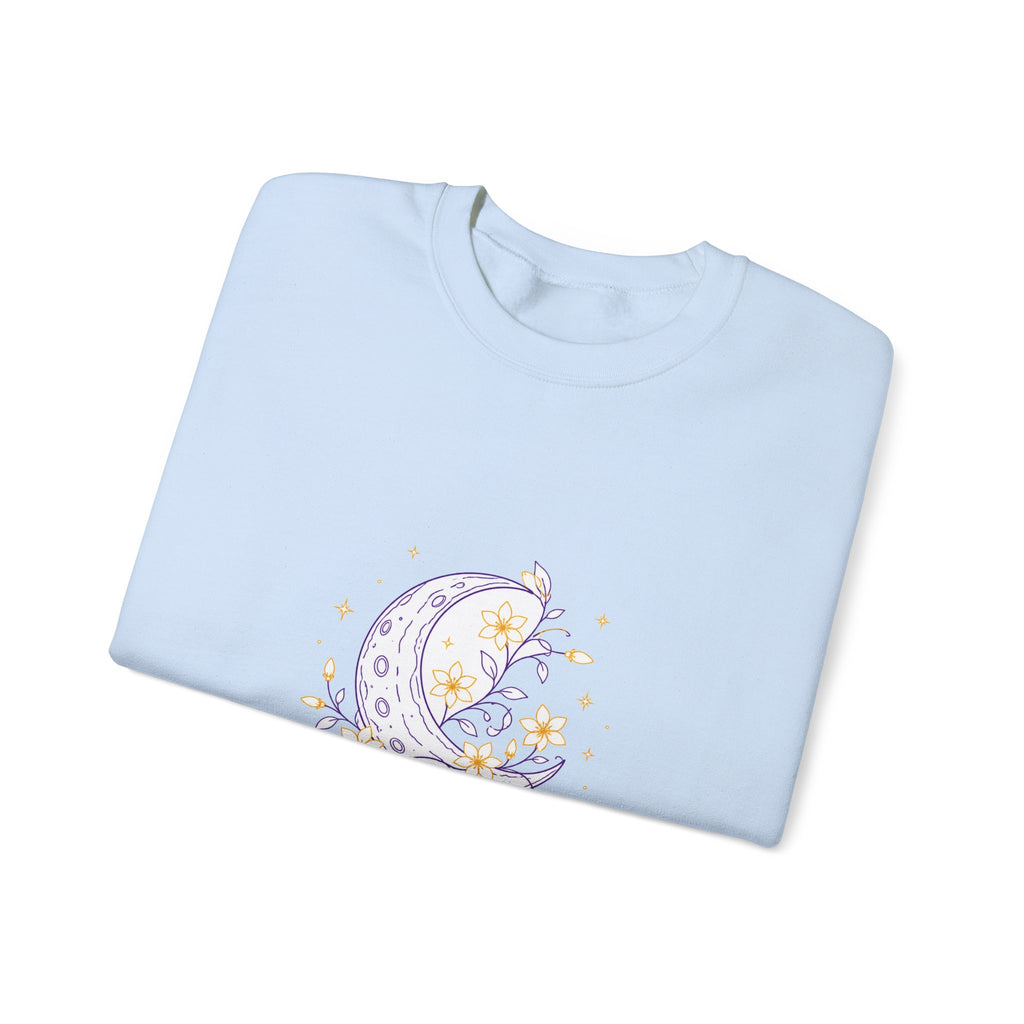 Matching Couple Sweatshirt - Sun & Moon Matching Couple Comfort Colors Crew Minimalist Art His Hers Christmas Gift - Design A