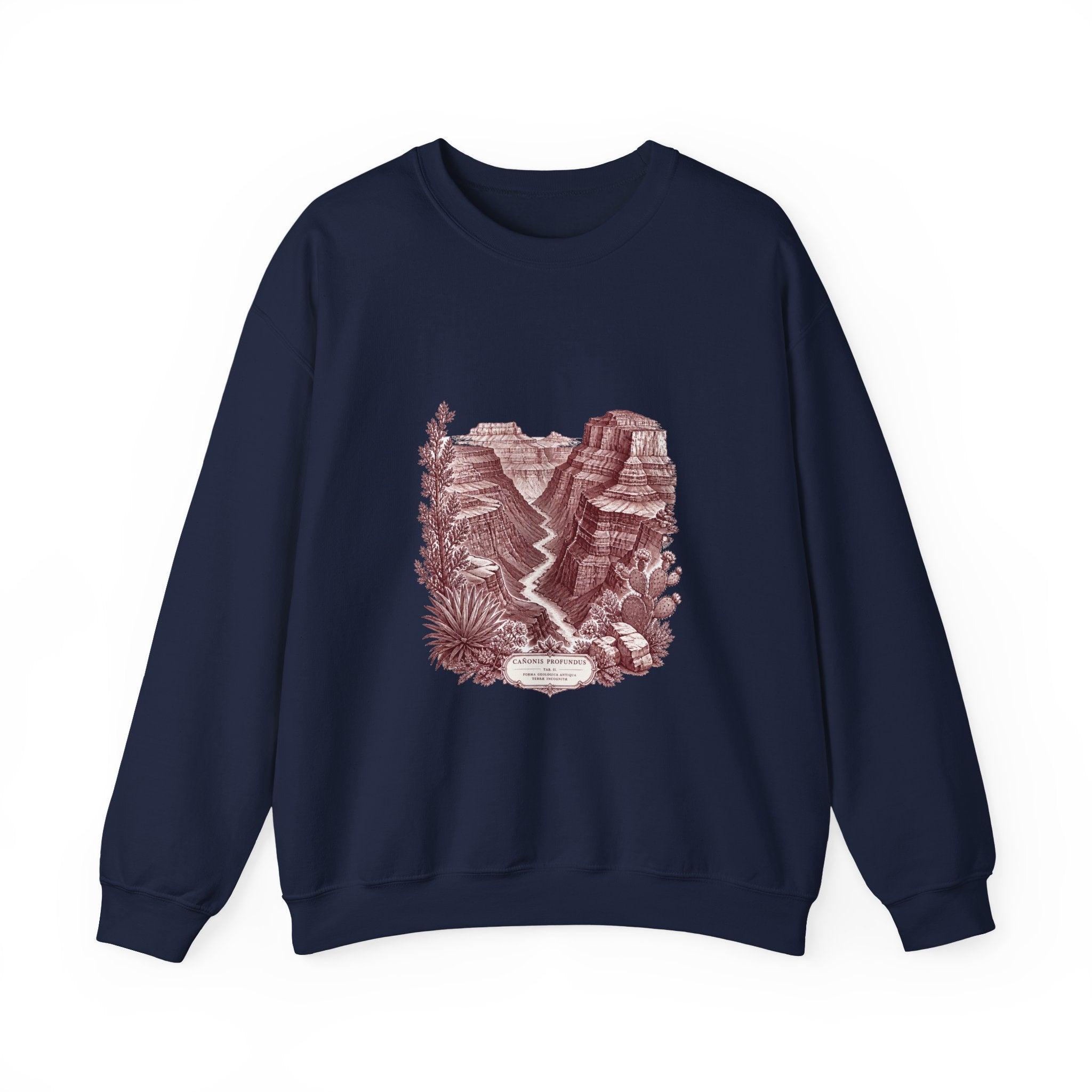 Matching Couple Sweatshirt - Lavender Fields & Canyon Matching Couple Crewneck Sweatshirt Vintage Art His Hers Wedding Gift - Design B