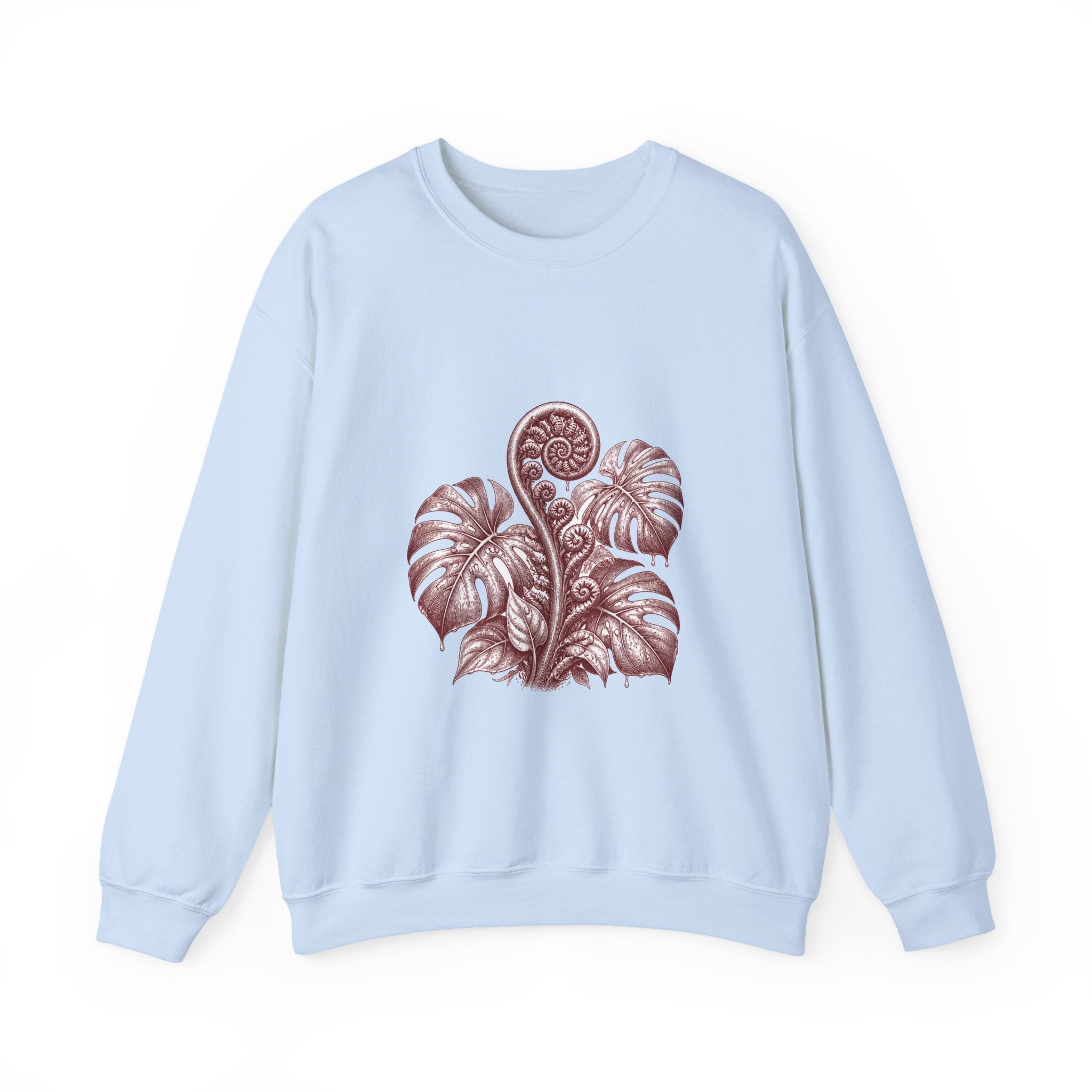 Matching Couple Sweatshirt - Desert & Rainforest Matching Couple Comfort Colors Crew Vintage Art His Hers Honeymoon Gift - Design B