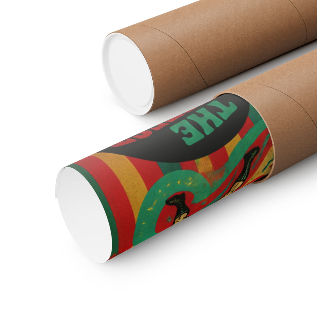 Saxophone Music Circus Wall Art Poster 24×36 Psychedelic Dining Room Decor Maximalist Print