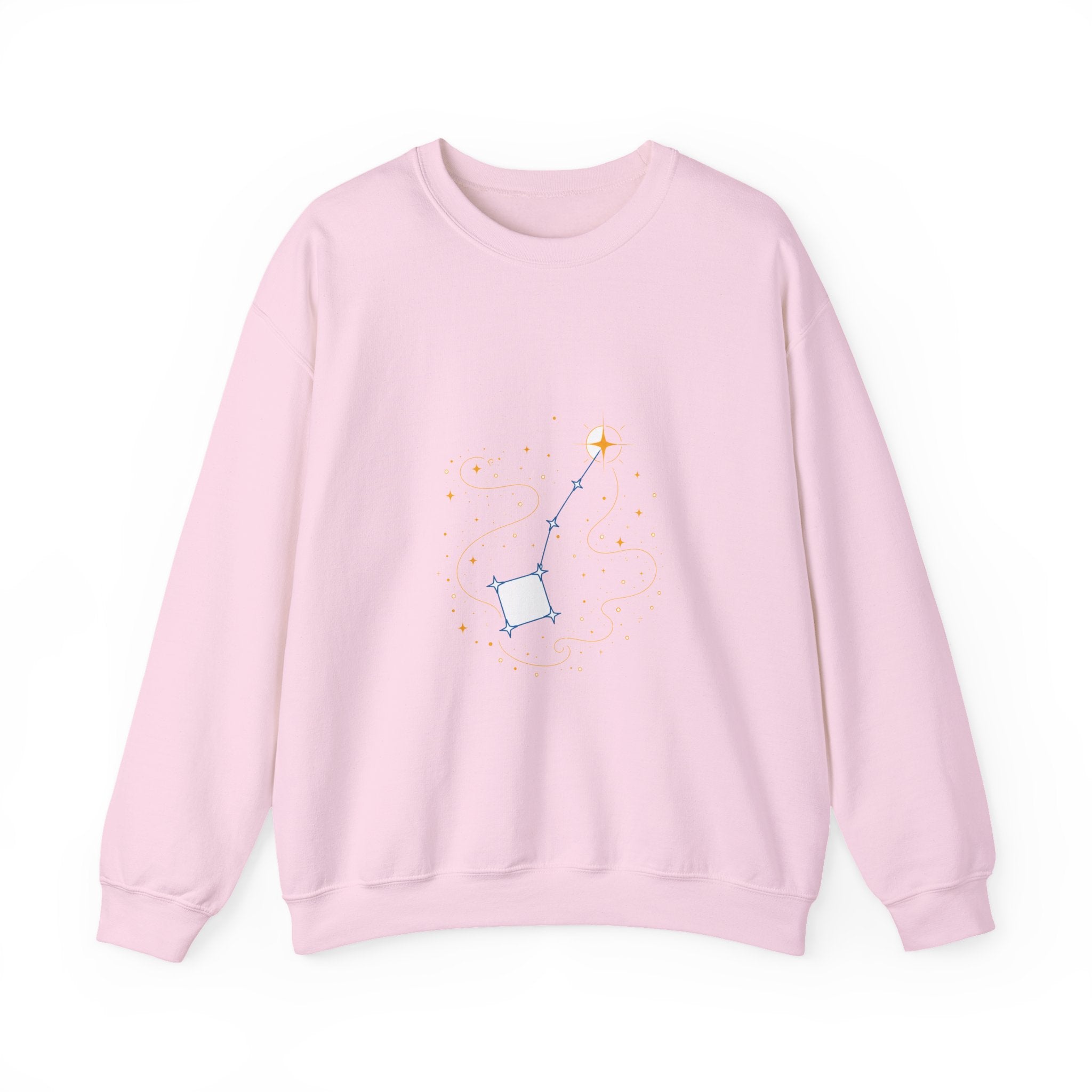Matching Couple Sweatshirt - Big & Little Dipper Matching Couple Crewneck Sweatshirt Minimalist Art His Hers Valentine Gift - Design B