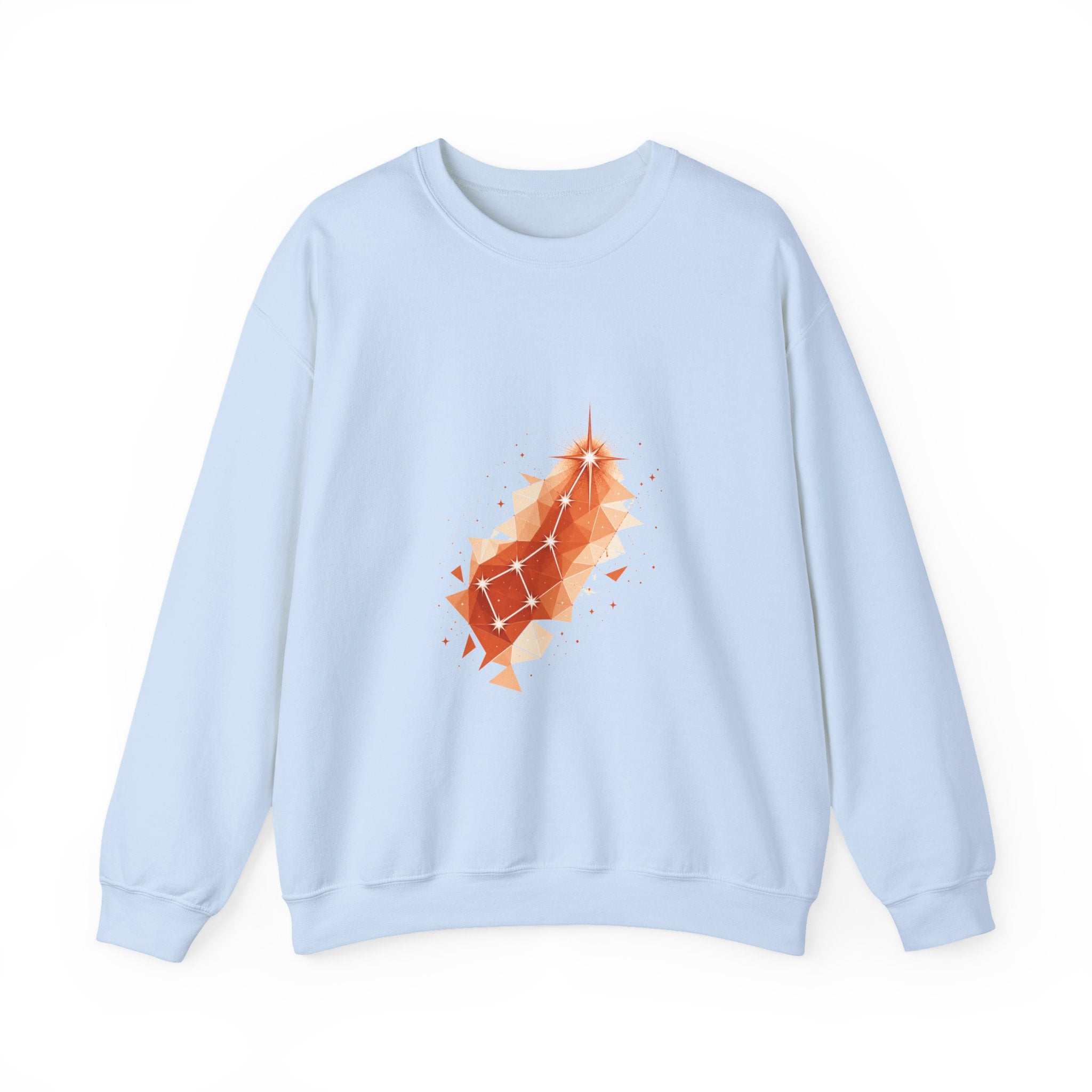 Matching Couple Sweatshirt - Big & Little Dipper Matching Couple Crewneck Sweatshirt Geometric Art His Hers Couple Gift - Design B