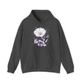 Matching Couple Sweatshirt - Sunflower & Moonflower Matching Couple Hooded Sweatshirt Hand-Drawn Art His Hers Best Friend Gift - Design B