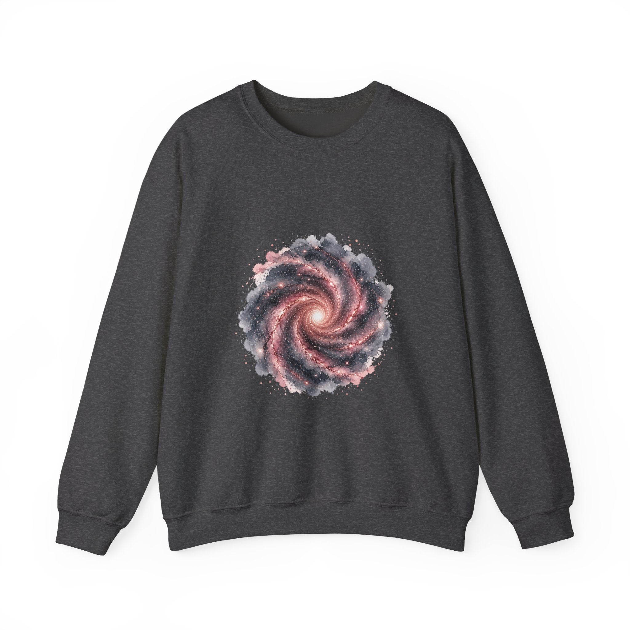 Matching Couple Sweatshirt - Galaxy & Supernova Matching Couple Premium Fleece Sweatshirt Watercolor Art His Hers Birthday Gift - Design A