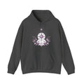 Matching Couple Sweatshirt - Shooting Star & North Star Matching Couple Hooded Sweatshirt Vintage Art His Hers Wedding Gift - Design B