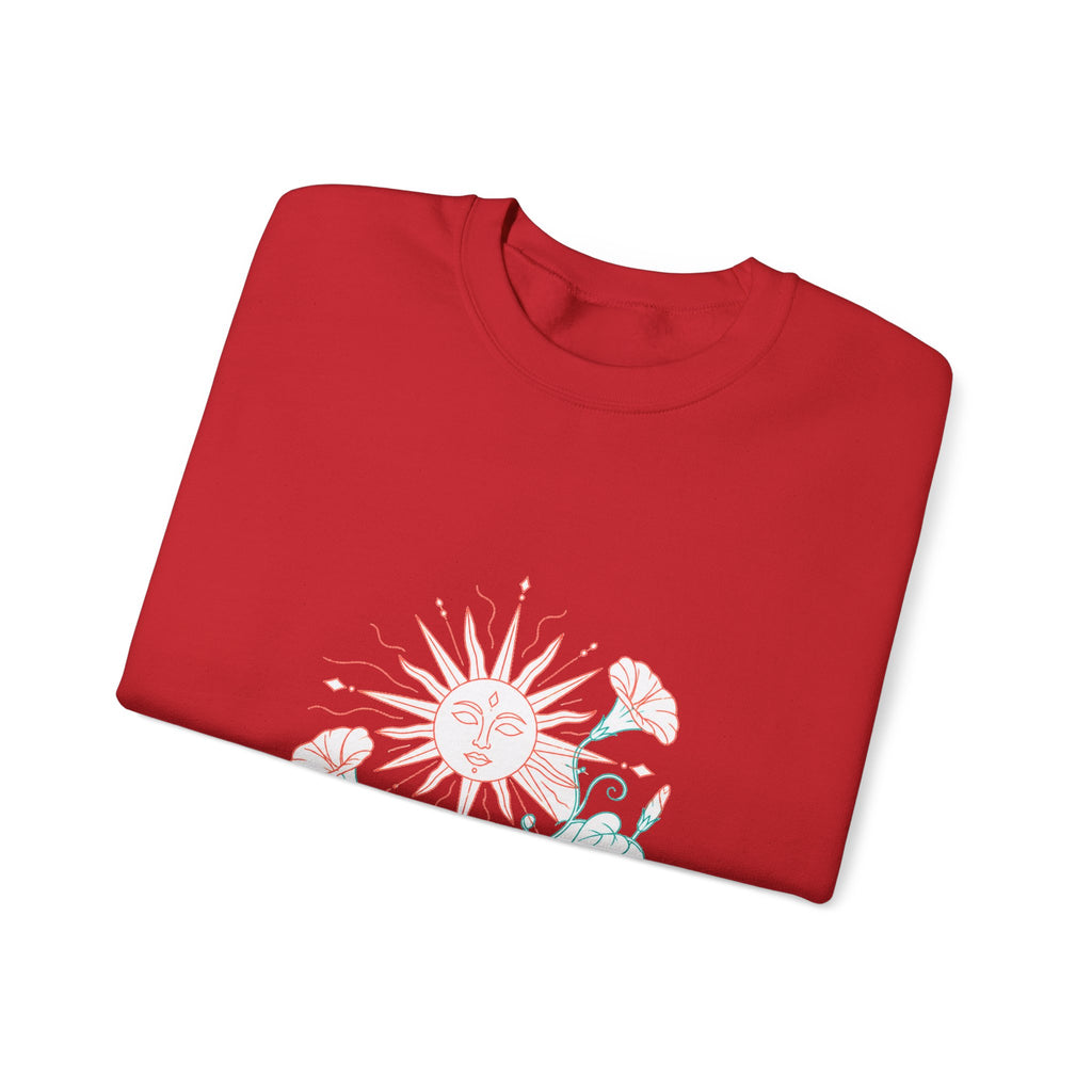 Matching Couple Sweatshirt - Sun & Moon Matching Couple Premium Fleece Sweatshirt Minimalist Art His Hers Christmas Gift - Design B