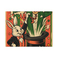 Magic Hat Rabbit Wall Art Canvas 16×20 Pop Art Living Room Decor Maximalist Print