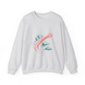 Matching Couple Sweatshirt - Shooting Star & North Star Matching Couple Premium Fleece Sweatshirt Vintage Art His Hers Honeymoon Gift - Design A