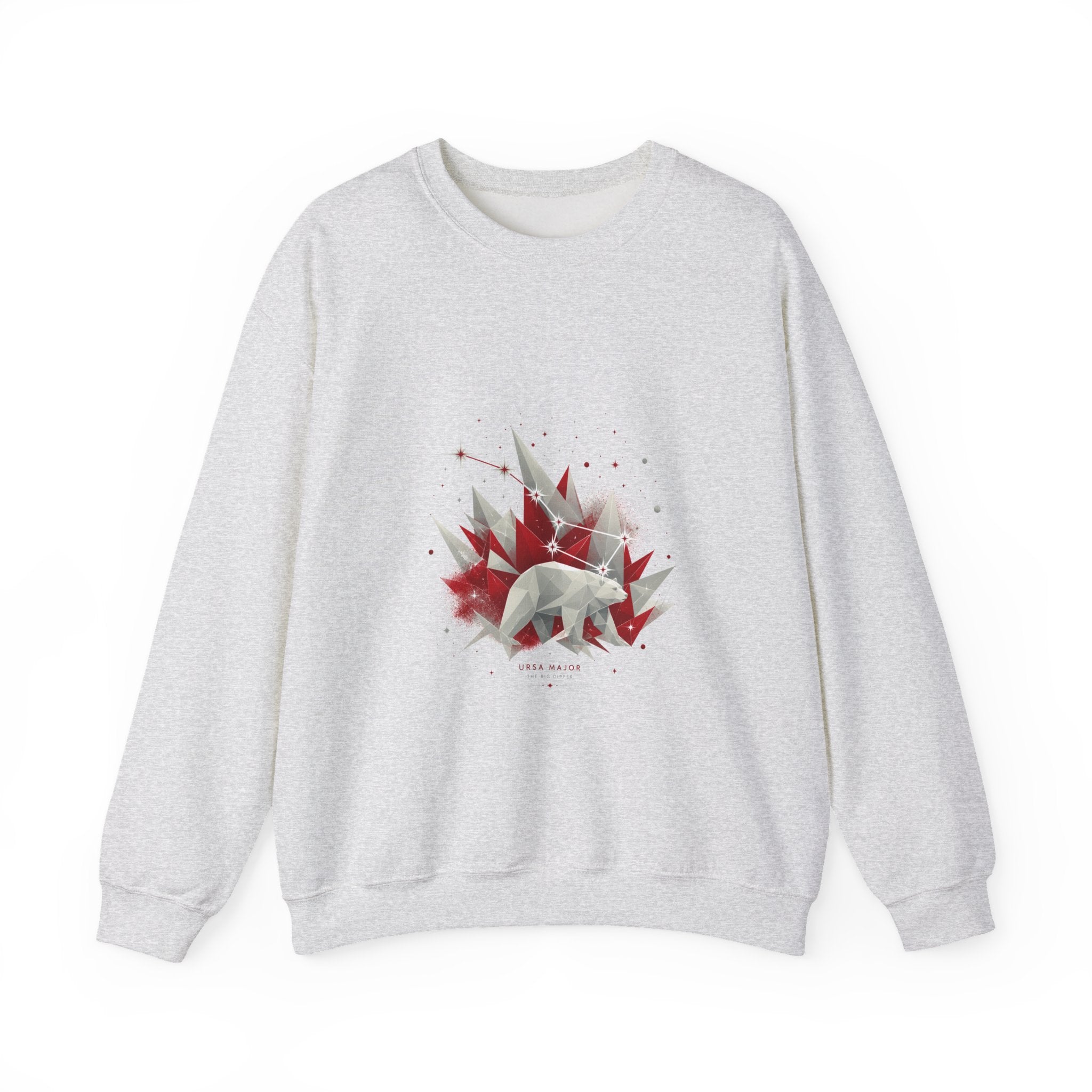 Matching Couple Sweatshirt - Big & Little Dipper Matching Couple Premium Fleece Sweatshirt Geometric Art His Hers Love Gift - Design A