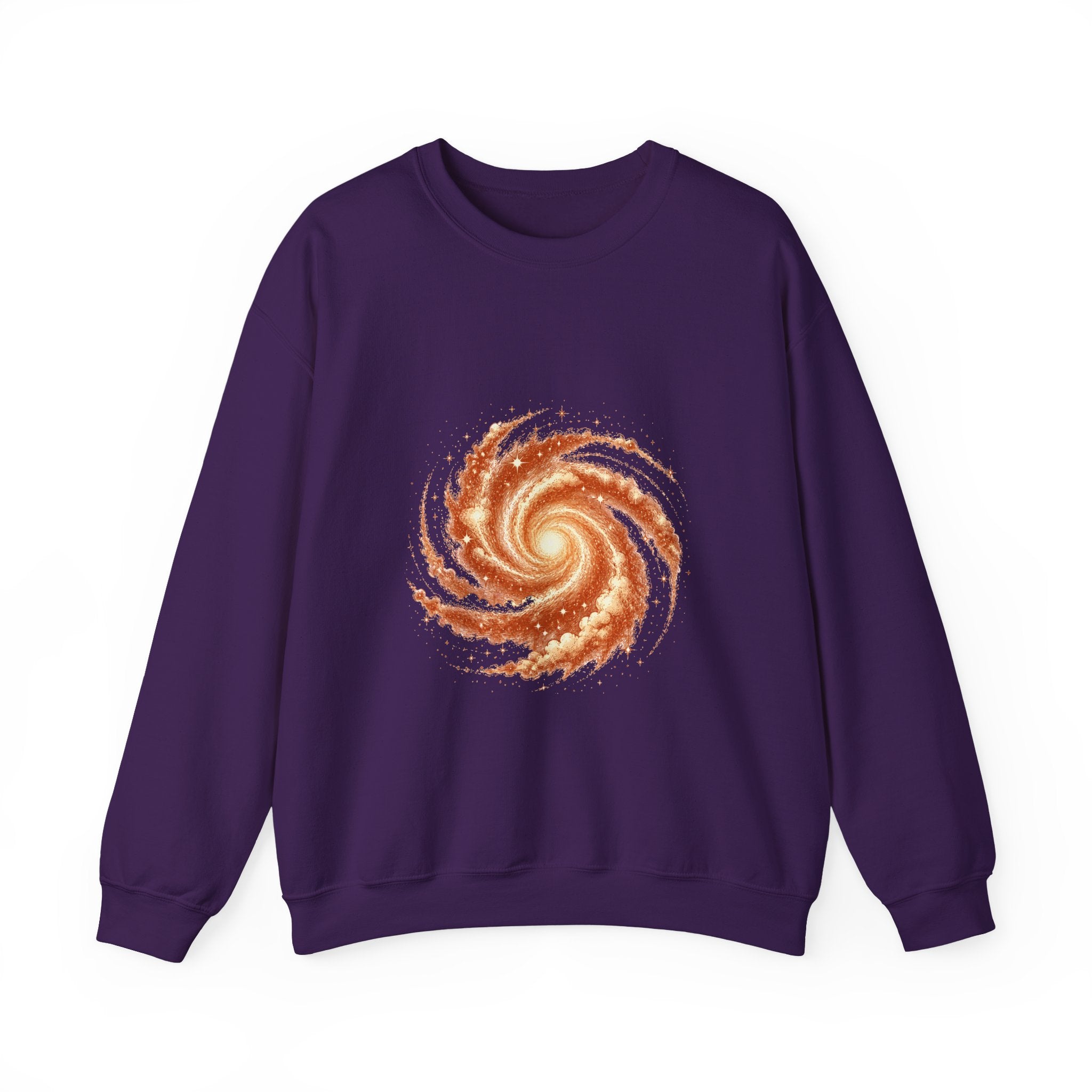 Matching Couple Sweatshirt - Galaxy & Supernova Matching Couple Crewneck Sweatshirt Hand-Drawn Art His Hers Best Friend Gift - Design A