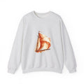 Matching Couple Sweatshirt - Anchor & Sail Matching Couple Crewneck Sweatshirt Watercolor Art His Hers Engagement Gift - Design B