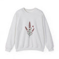 Matching Couple Sweatshirt - Lavender & Thistle Matching Couple Premium Fleece Sweatshirt Vintage Art His Hers Honeymoon Gift - Design A