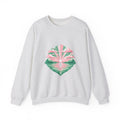 Matching Couple Sweatshirt - Sunrise & Sunset Matching Couple Crewneck Sweatshirt Geometric Art His Hers Couple Gift - Design A