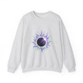 Matching Couple Sweatshirt - Solar & Lunar Eclipse Matching Couple Comfort Colors Crew Geometric Art His Hers Love Gift - Design A