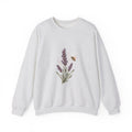 Matching Couple Sweatshirt - Lavender & Thistle Matching Couple Crewneck Sweatshirt Hand-Drawn Art His Hers Best Friend Gift - Design A