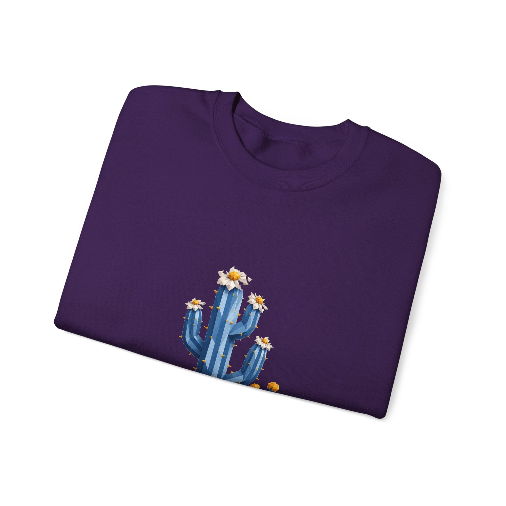 Matching Couple Sweatshirt - Desert & Rainforest Matching Couple Crewneck Sweatshirt Geometric Art His Hers Couple Gift - Design A