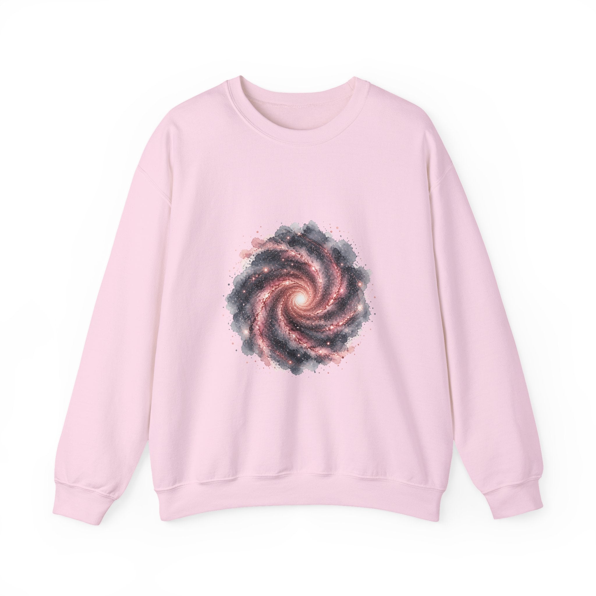 Matching Couple Sweatshirt - Galaxy & Supernova Matching Couple Premium Fleece Sweatshirt Watercolor Art His Hers Birthday Gift - Design A