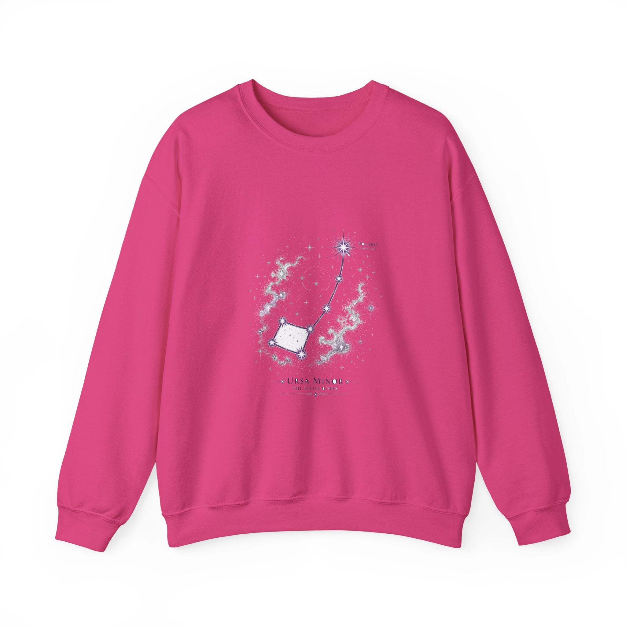 Matching Couple Sweatshirt - Big & Little Dipper Matching Couple Comfort Colors Crew Hand-Drawn Art His Hers Anniversary Gift - Design B