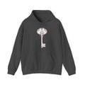 Matching Couple Sweatshirt - Key & Lock Matching Couple Hooded Sweatshirt Minimalist Art His Hers Valentine Gift - Design A
