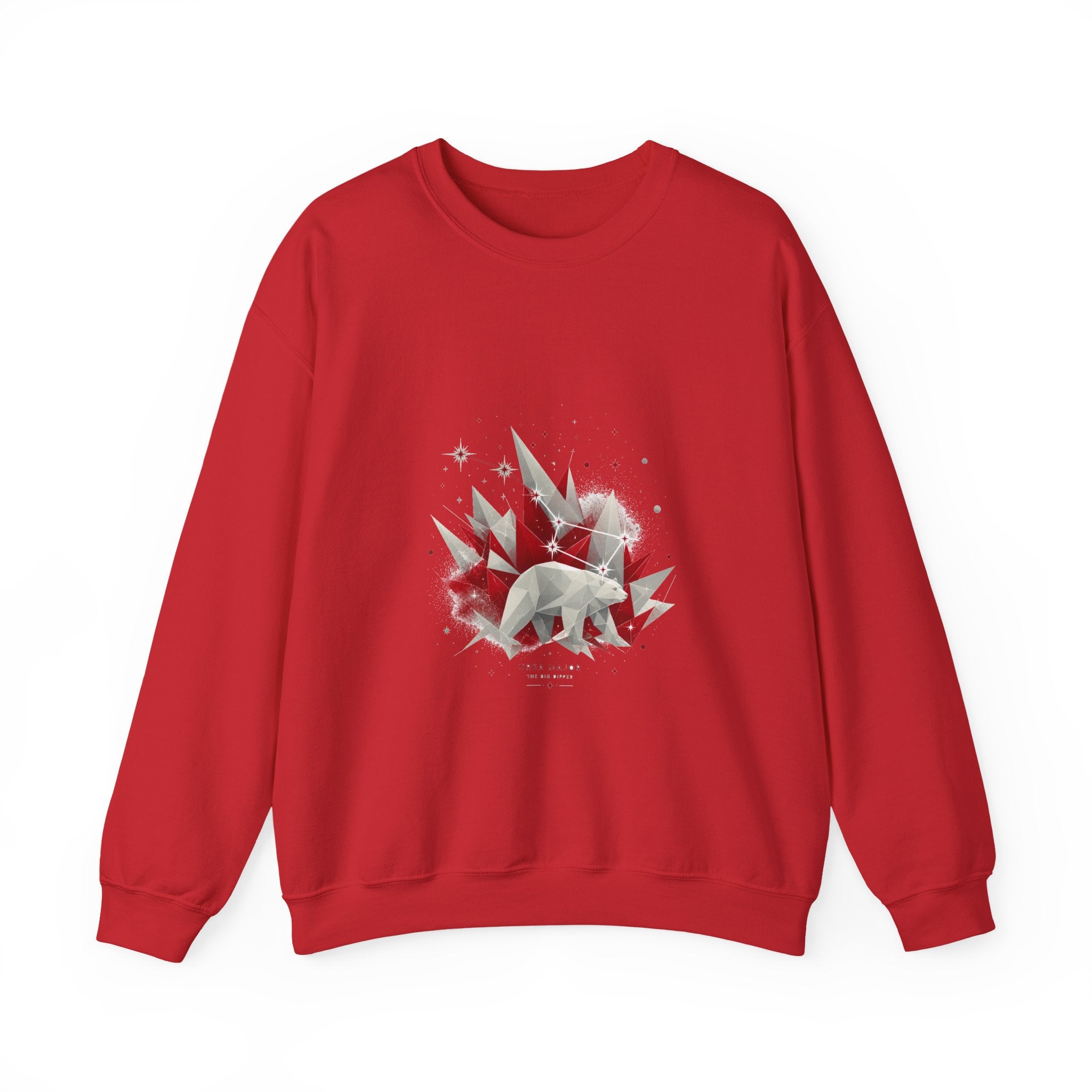 Matching Couple Sweatshirt - Big & Little Dipper Matching Couple Premium Fleece Sweatshirt Geometric Art His Hers Love Gift - Design A