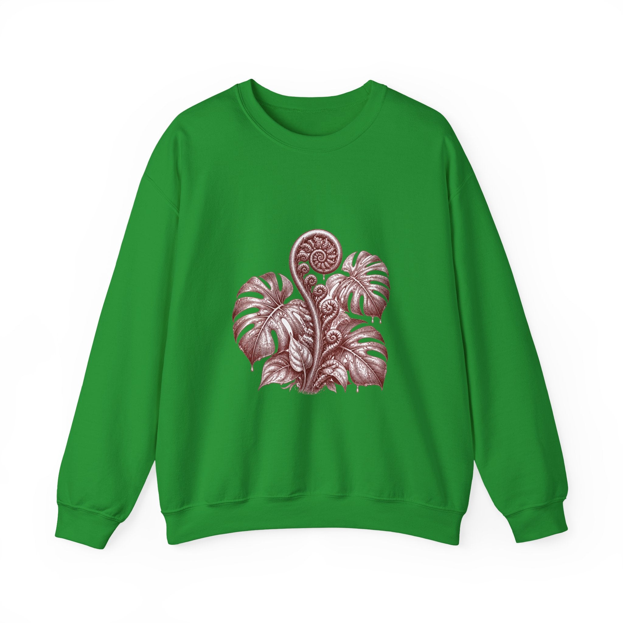 Matching Couple Sweatshirt - Desert & Rainforest Matching Couple Comfort Colors Crew Vintage Art His Hers Honeymoon Gift - Design B
