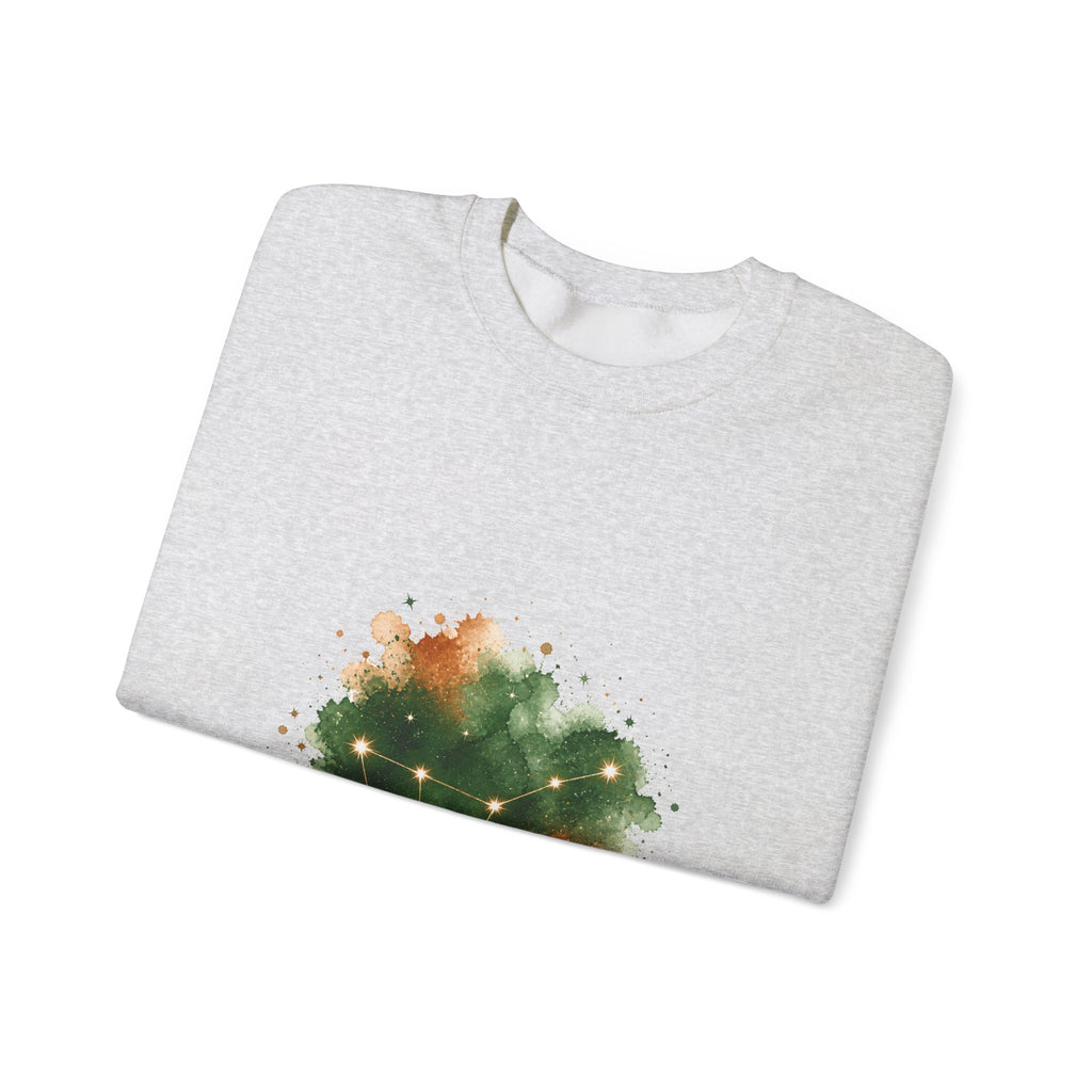 Matching Couple Sweatshirt - Big & Little Dipper Matching Couple Crewneck Sweatshirt Watercolor Art His Hers Engagement Gift - Design A