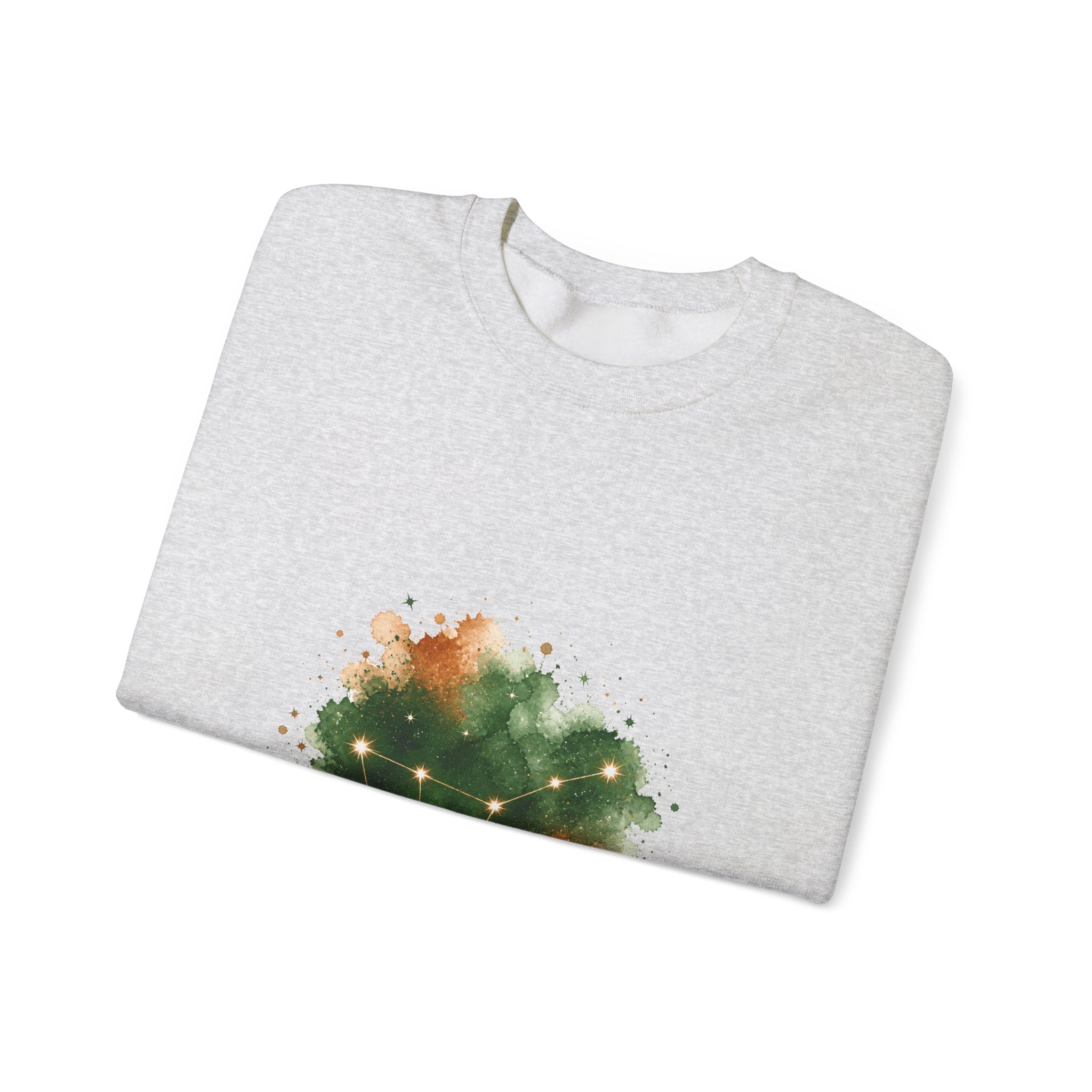 Matching Couple Sweatshirt - Big & Little Dipper Matching Couple Crewneck Sweatshirt Watercolor Art His Hers Engagement Gift - Design A
