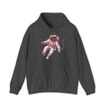 Matching Couple Sweatshirt - Astronaut & Planet Matching Couple Hooded Sweatshirt Vintage Art His Hers Wedding Gift - Design A