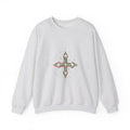 Matching Couple Sweatshirt - Aurora & Southern Cross Matching Couple Comfort Colors Crew Geometric Art His Hers Love Gift - Design B