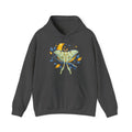 Matching Couple Sweatshirt - Butterfly & Moth Matching Couple Hooded Sweatshirt Geometric Art His Hers Couple Gift - Design B