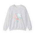 Matching Couple Sweatshirt - Coral Reef & Deep Sea Matching Couple Crewneck Sweatshirt Minimalist Art His Hers Valentine Gift - Design A