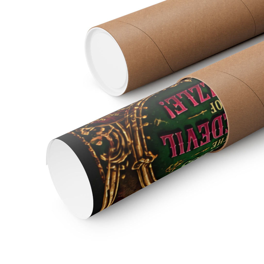 Lipstick Cannon Wall Art Poster 24×36 Baroque Studio Decor Maximalist Print
