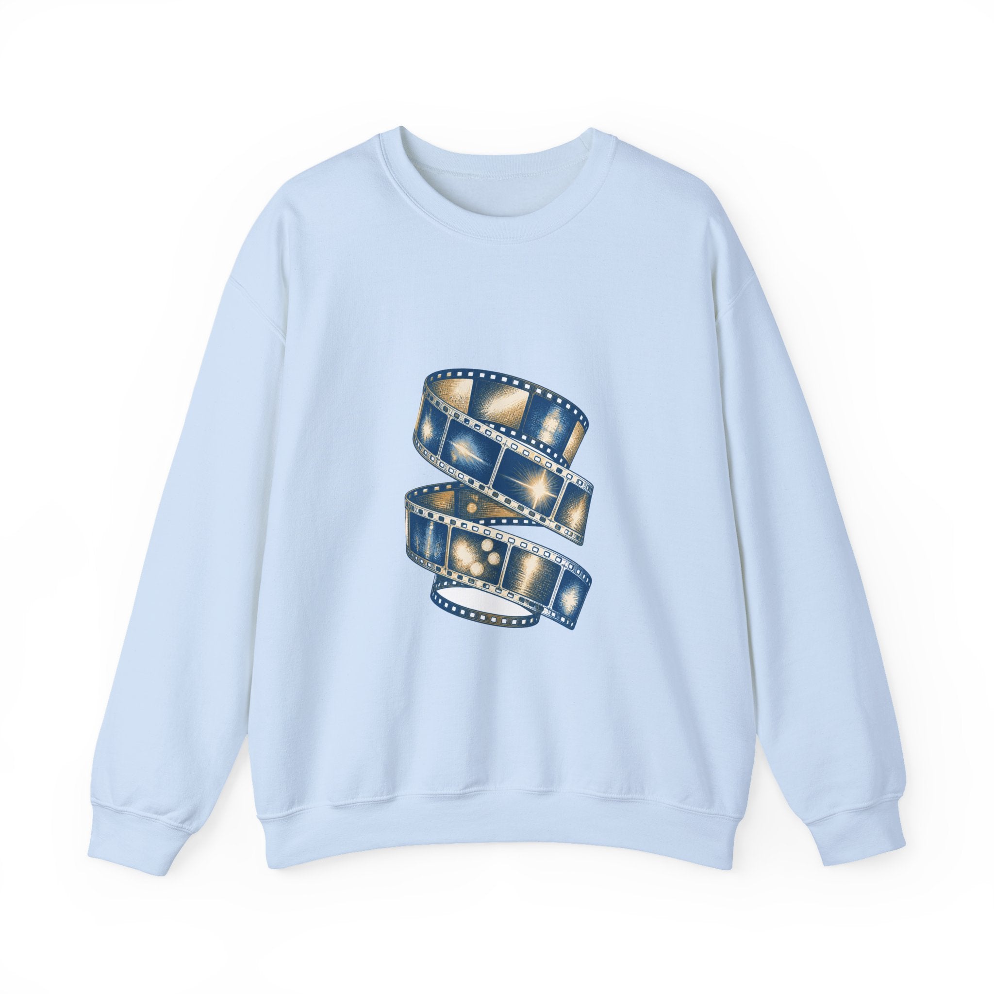 Matching Couple Sweatshirt - Camera & Film Matching Couple Crewneck Sweatshirt Hand-Drawn Art His Hers Best Friend Gift - Design B