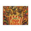 Popcorn Box Animals Wall Art Canvas 16×20 Psychedelic Cafe Decor Maximalist Print
